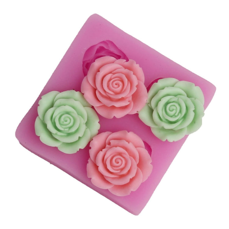 Blumen Silikonform Handgemachte Seife Fondant Tortendekoration, Fondant Tortendekoration