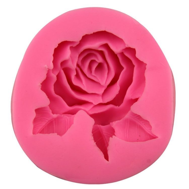 Große Rosenblüte Handgemachte Seife Silikonform, Große Rosenform