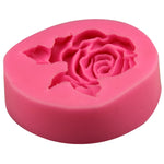 Große Rosenblüte Handgemachte Seife Silikonform, Große Rosenform