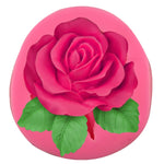 Große Rosenblüte Handgemachte Seife Silikonform, Große Rosenform