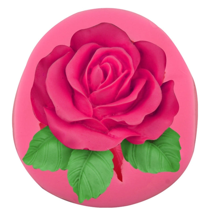 Große Rosenblüte Handgemachte Seife Silikonform, Große Rosenform