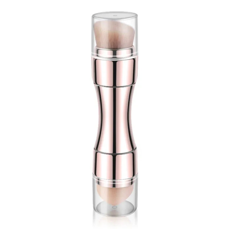 4-in-1-Einziehbarer Make-up-Pinsel aus Metall