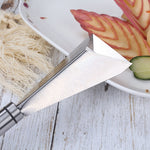 Haushalt Edelstahl Obstschnitzmesser Ausstecher Blumenförmiger Gemüseschneider, Schnitzmesser