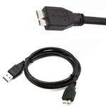 USB 3.0 Stecker zu Micro USB HDD Datenkabel für externe mobile Festplatte, Kabellänge: 1,8m