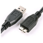 USB 3.0 Stecker zu Micro USB HDD Datenkabel für externe mobile Festplatte, Kabellänge: 1,8m