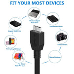 USB 3.0 Stecker zu Micro USB HDD Datenkabel für externe mobile Festplatte, Kabellänge: 1,8m