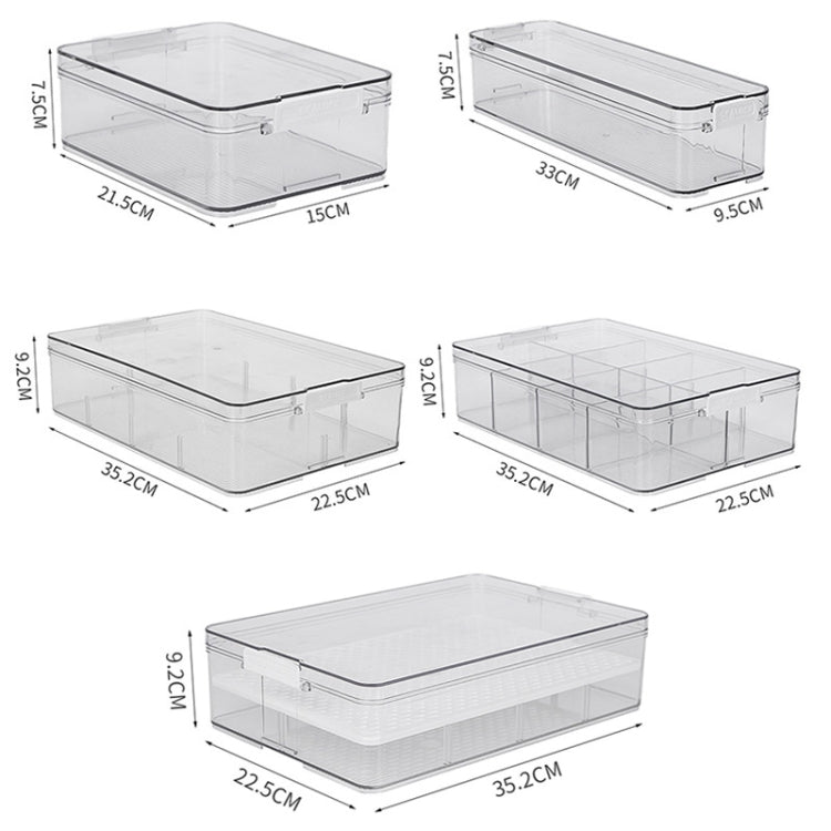 Obst- und Gemüseschublade für den Kühlschrank mit Deckel, mit Deckel, TY-9078, TY-9079, TY-9081, TY-9082