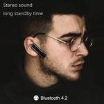 Einzelnes Ohr 4.2 Bluetooth Headset Stereo HIFI Sport Kabelloses Bluetooth Headset, A1 Schwarz, A1 Weiß, A2 Schwarz, A2 Weiß