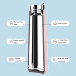 Saylee 304 Tragbare Thermoskanne aus Edelstahl, 350 ml, 420 ml