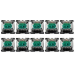 10 Stk. Gateron G Achse Schwarzer Boden Transparente Achsenabdeckung Schalter, Stil: G3-Fuß (Schwarz-Achse), G3-Fuß (Rot-Achse), G3-Fuß (Tee-Achse), G3-Fuß (Blau-Achse), G3-Fuß (Weiß-Achse), G3-Fuß (Grün-Achse), G3-Fuß (Gelb-Achse)