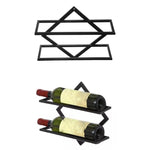 Wandmontiertes Weinregal Küche Esszimmer Hängendes Weinglas Weinregal, Weinflasche, Hängebecher