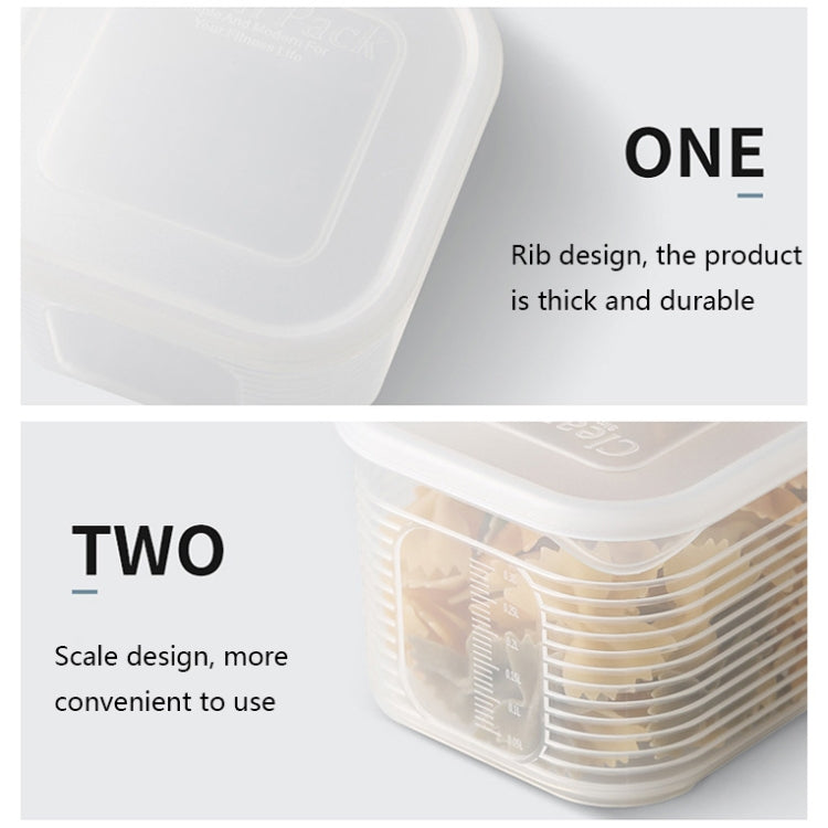 A2958 Gehackte Zwiebel Knoblauch Kühlbox mit Deckel, Klein, 6-teilig / Sets