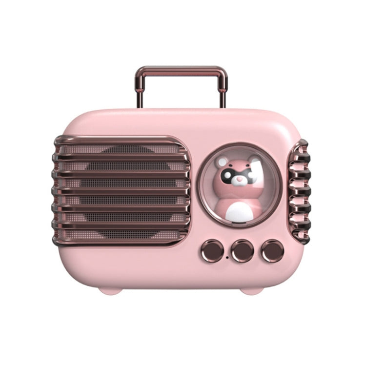 DW09 HD Sound Quality Tragbarer USB-Gepäck-Bluetooth-Lautsprecher, Rosa, Blau, Gelb, Hellblau