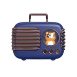 DW09 HD Sound Quality Tragbarer USB-Gepäck-Bluetooth-Lautsprecher, Rosa, Blau, Gelb, Hellblau