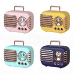 DW09 HD Sound Quality Tragbarer USB-Gepäck-Bluetooth-Lautsprecher, Rosa, Blau, Gelb, Hellblau