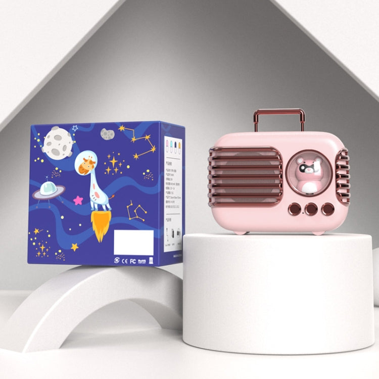 DW09 HD Sound Quality Tragbarer USB-Gepäck-Bluetooth-Lautsprecher, Rosa, Blau, Gelb, Hellblau