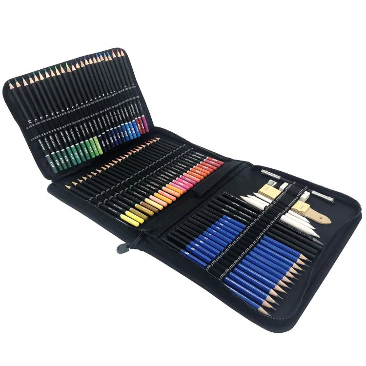 95 PCS / Set Yover Ölfarbstift-Set Kunst Skizzenstift Malset, 95 PCS / Set
