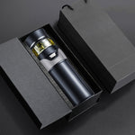 101-500ML Isolierbecher Teewasser-Trennung Teetasse, Stil:, Edelstahl Schwarz, Edelstahl Kaffee, Edelstahl Grau, Schwarz+Geschenkbox, Kaffee+Geschenkbox, Grau+Geschenkbox, Glas Schwarz+Geschenkbox, Glas Kaffee+Geschenkbox, Glas Grau+Geschenkbox...