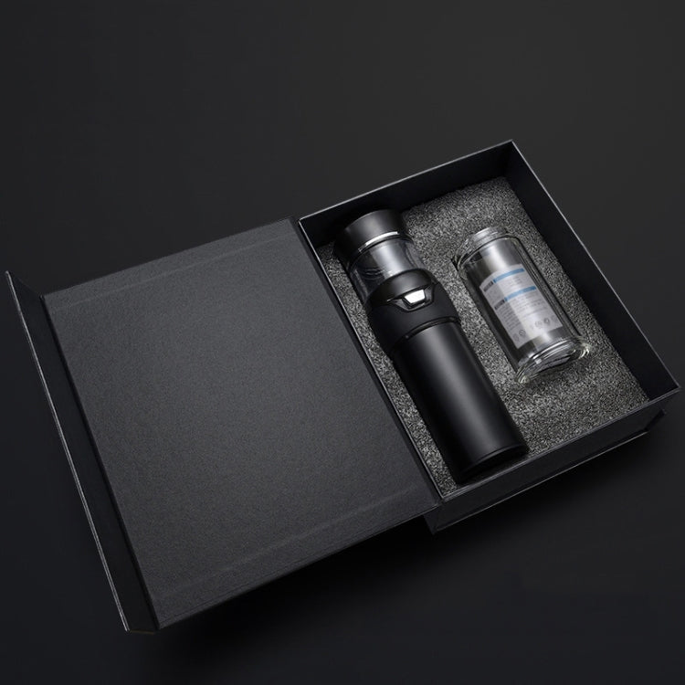 101-500ML Isolierbecher Teewasser-Trennung Teetasse, Stil:, Edelstahl Schwarz, Edelstahl Kaffee, Edelstahl Grau, Schwarz+Geschenkbox, Kaffee+Geschenkbox, Grau+Geschenkbox, Glas Schwarz+Geschenkbox, Glas Kaffee+Geschenkbox, Glas Grau+Geschenkbox...