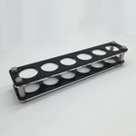 Acryl Weinglashalter mit runden Löchern, 6 Gitter, 12 Gitter