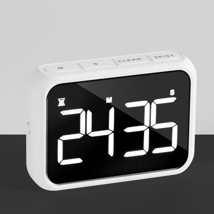 Wiederaufladbarer großer LCD-Bildschirm Elektronischer Timing-Erinnerungs-Wecker Küchenbacktimer, Backtimer