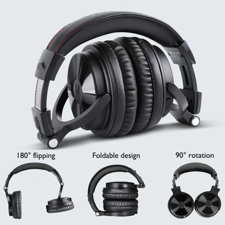 OneOdio PRO-C Bilaterales Stereo-Over-Ear-Bluetooth-Funk-Monitor-Headset mit Kabel, PRO-C