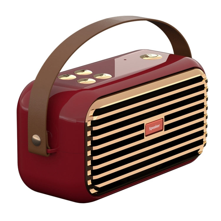 X7 Tragbarer Dual-Lautsprecher, kabellos, Bluetooth, Retro-Design, Outdoor, Weiß, Blau, Schwarz, Rot, Grün
