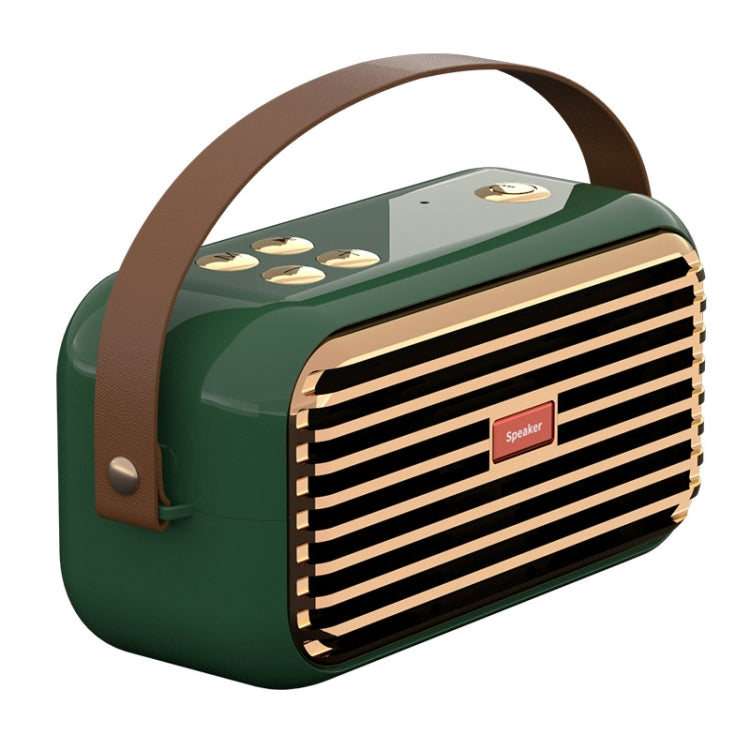 X7 Tragbarer Dual-Lautsprecher, kabellos, Bluetooth, Retro-Design, Outdoor, Weiß, Blau, Schwarz, Rot, Grün
