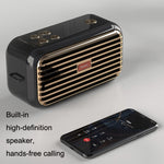 X7 Tragbarer Dual-Lautsprecher, kabellos, Bluetooth, Retro-Design, Outdoor, Weiß, Blau, Schwarz, Rot, Grün