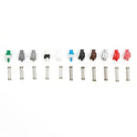 10 St. Cherry MX Schalter linearer Mute-Tastaturschalter, schwarzer Schalter, roter Schalter, brauner Schalter, blauer Schalter, weißer Schalter, grüner Schalter, silberner Schalter, Mute-Rot-Schalter, Mute-Schwarz-Schalter