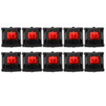 10 St. Cherry MX Schalter linearer Mute-Tastaturschalter, schwarzer Schalter, roter Schalter, brauner Schalter, blauer Schalter, weißer Schalter, grüner Schalter, silberner Schalter, Mute-Rot-Schalter, Mute-Schwarz-Schalter