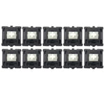 10 St. Cherry MX Schalter linearer Mute-Tastaturschalter, schwarzer Schalter, roter Schalter, brauner Schalter, blauer Schalter, weißer Schalter, grüner Schalter, silberner Schalter, Mute-Rot-Schalter, Mute-Schwarz-Schalter