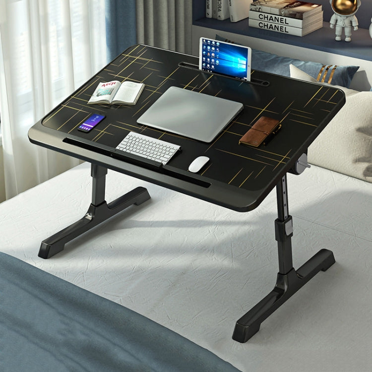N6 Heb- und Klappbarer Bett-Computer-Tisch, Stil:, Basistyp, Schubladentyp, Schublade+Regal, Schublade+USB, Schublade+Regal+USB