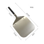 Griff Faltbarer Pizzakuchen-Aluminiumwender, Faltbarer Wender(A), Faltbarer Wender(B), Faltbarer Wender(C), Faltbarer Wender(D), Faltbarer Wender(E), Faltbarer Wender(F)
