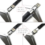 Griff Faltbarer Pizzakuchen-Aluminiumwender, Faltbarer Wender(A), Faltbarer Wender(B), Faltbarer Wender(C), Faltbarer Wender(D), Faltbarer Wender(E), Faltbarer Wender(F)