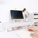 Computer Erhöhter Ständer Monitorhalter Aufbewahrungsregal, Stil:, Einlagig, Verlängerte Einlagig, Doppellagig, Einlagig+Dreilagig, Doppellagig+Dreilagig