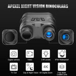 APEXEL Nachtsichtfernglas mit Videoaufnahme HD Infrarot-Teleskop für Jagd, APL-NV008