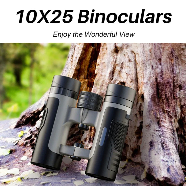 APEXEL 10 x 25 Fernglas BAK4 Prisma Zoom Teleskop für Vogelbeobachtung Jagd Wandern, APL-RB10X25