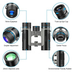 APEXEL 10 x 25 Fernglas BAK4 Prisma Zoom Teleskop für Vogelbeobachtung Jagd Wandern, APL-RB10X25