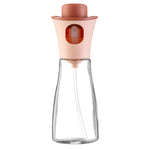 Großkalibrige Koch-Barbecue-Ölsprühflasche mit Druck, Pink, Blau, Weiß