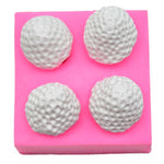 Fondant Schokoladenkuchen Erdbeer Silikonform, Kuchendekoration