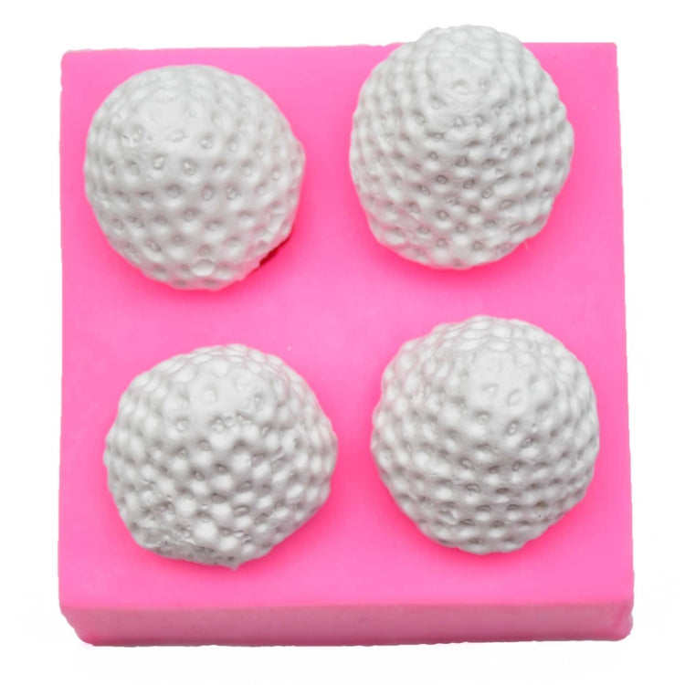 Fondant Schokoladenkuchen Erdbeer Silikonform, Kuchendekoration
