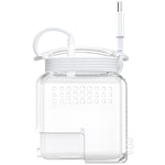 OATSBASF Transparente Silikon Stromschutz-Hülle für iPhone MacBook Pro Air, 20W, 30W / 29W, 60W / 61W, 85W / 87W / 96W