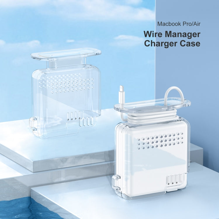 OATSBASF Transparente Silikon Stromschutz-Hülle für iPhone MacBook Pro Air, 20W, 30W / 29W, 60W / 61W, 85W / 87W / 96W