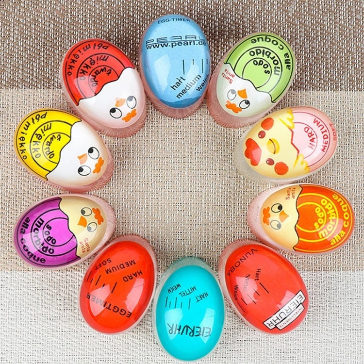Eierkocher Eieruhr Farbwechselnde Cartoon-Eieruhr, Spezifikation: Japanisch, Gelbes Küken, Rotes Küken, Grünes Küken, Lila Küken, Oranges Küken, Rosa Küken, Japanisch