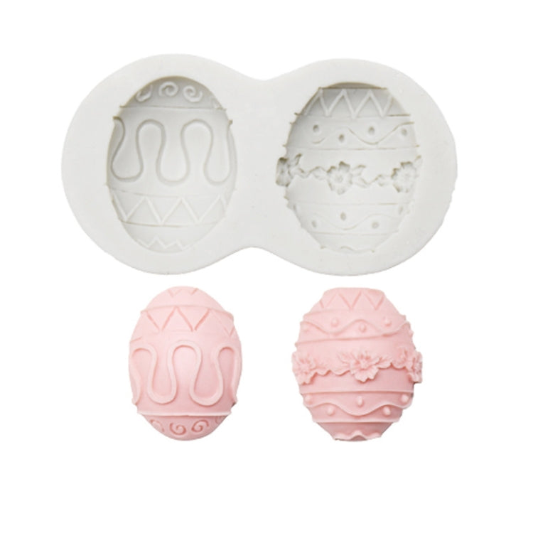 2 PCS Schokoladenbackform Silikonform, Spezifikation: Drei Kaninchen, Drei Kaninchen, Doppelei, Karottenkaninchen, Blumenstrauß-Kaninchen