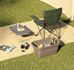 Camping-Wassertransportkorb Picknickkorb Outdoor-Faltbox Kann als Tisch verwendet werden