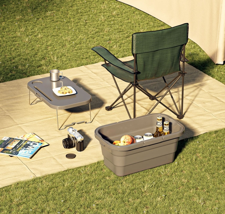 Camping-Wassertransportkorb Picknickkorb Outdoor-Faltbox Kann als Tisch verwendet werden