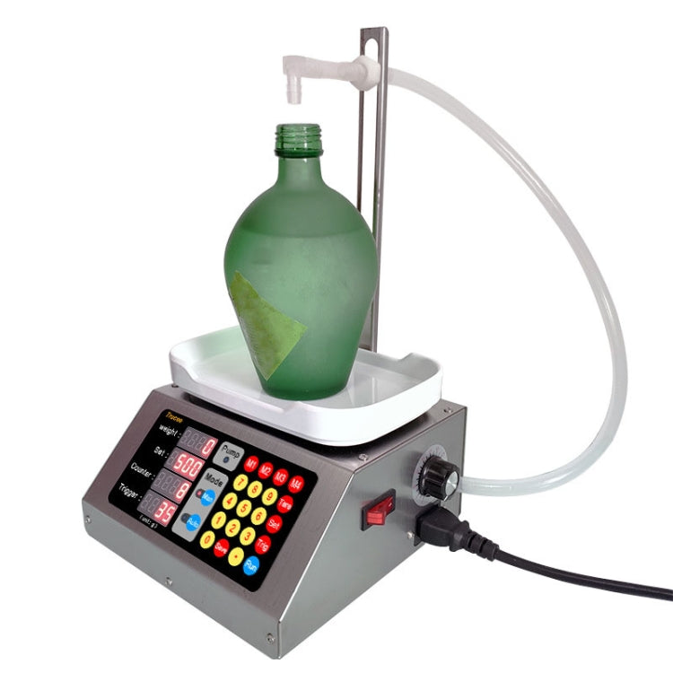 Automatische quantitative Flüssigkeitsabfüllmaschine mit Waage, US-Stecker, CSY-1810