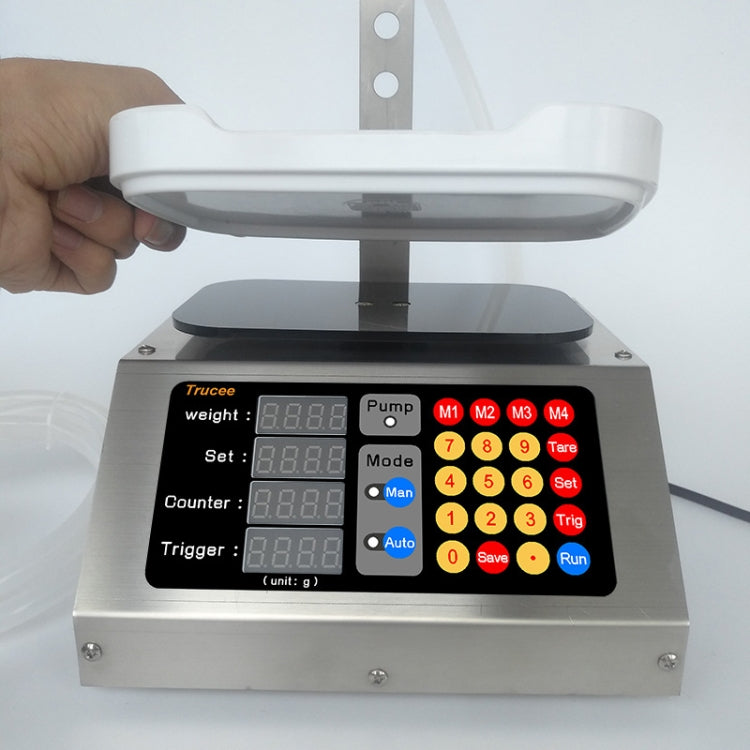 Automatische quantitative Flüssigkeitsabfüllmaschine mit Waage, US-Stecker, CSY-1810
